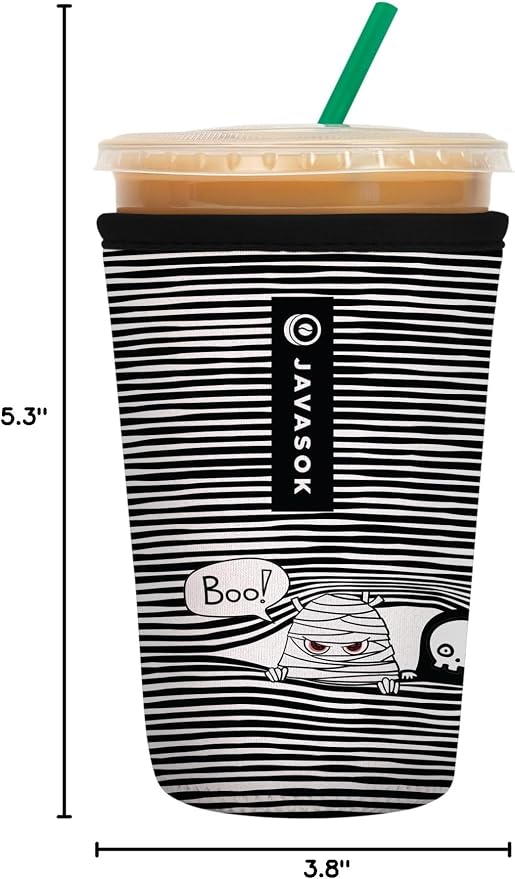 Sok It JavaSok Iced Coffee & Cold Soda Insulated Neoprene Cup Sleeve - Image 10