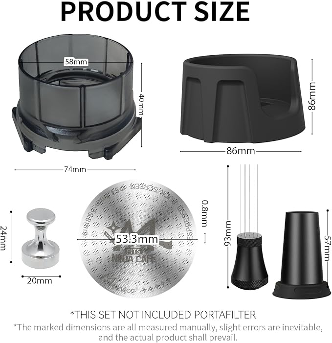 Espresso Puck Screen and Portafilter Funnel, Portafilter Holder, Magnet - Image 9