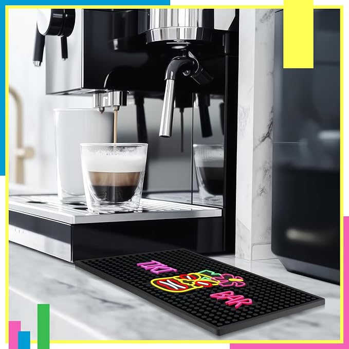 Jingmore Rubber Bar Mat for Bartending Coffee Bar Mat for Countertop Non Slip - Image 7