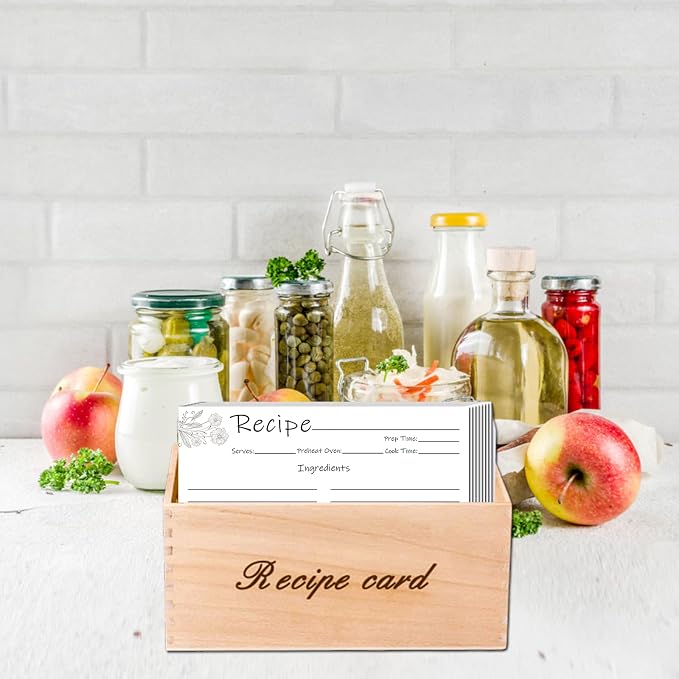 Recipe Cards 4x6 White - Image 6