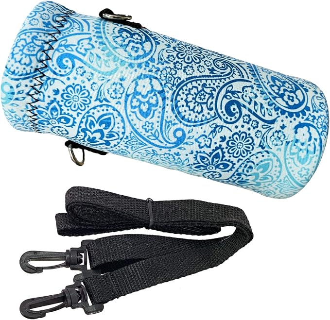 AUPET Water Bottle Bag Carrier, 24oz/32oz Insulated Neoprene bottle Sling - Image 7