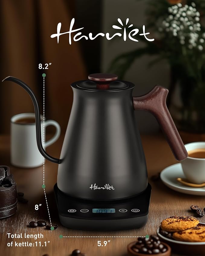 Harriet Gooseneck Electric Kettle - 1200W Fast Heat - Image 7