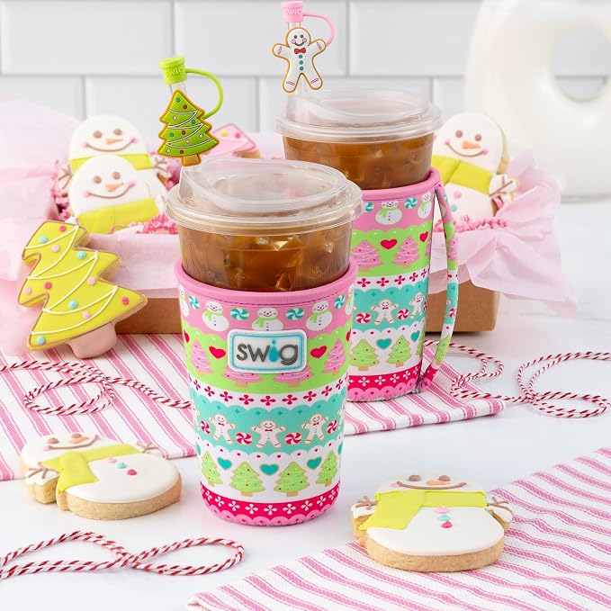 Swig Life Medium Iced Cup Coolie, Standard 22oz Iced Coffee Cup Insulator Sleeve - Image 3