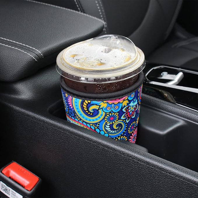 2 Pack Reusable Iced Coffee Sleeves - Image 4