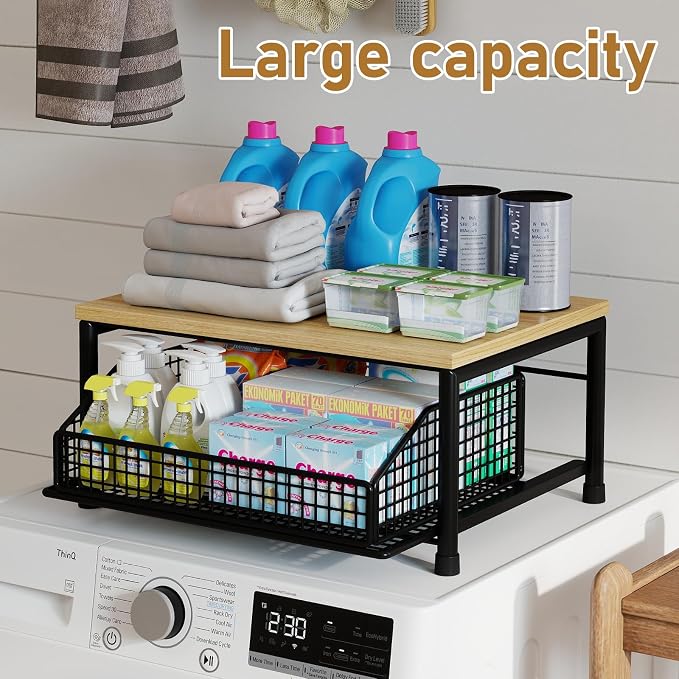 Funecy Coffee Pod Drawer Holder, Coffee Machine Storage Rack, Home Kitchen - Image 9