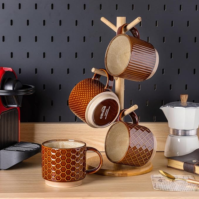 GBhome 12OZ Stackable Coffee Mugs - Image 8