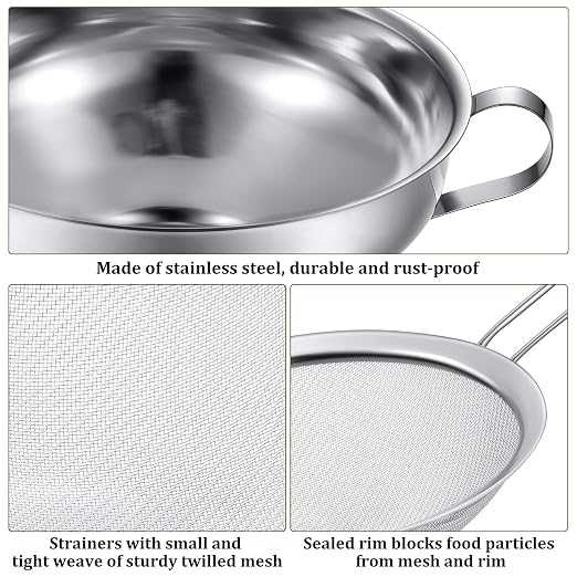 Boao 4 Pieces Stainless Steel Funnels - Image 7