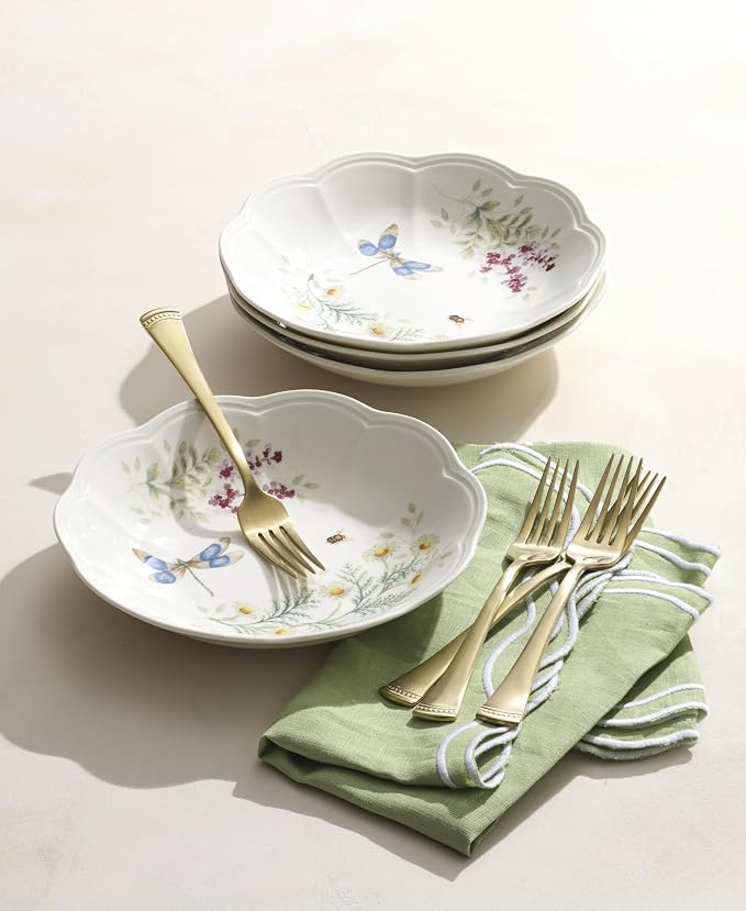 Lenox 897795 Butterfly Meadow Herbs Pasta Bowls - Image 3