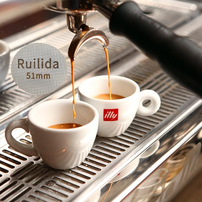 Espresso Puck Screen 51mm, Reusable 1.7mm Thickness 150μm 316 Stainless Steel - Image 6