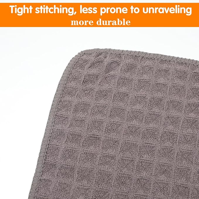 4 Pcs Barista Towel, Espresso Machine towel 12.2" Extra Thick Microfiber Coffee - Image 7