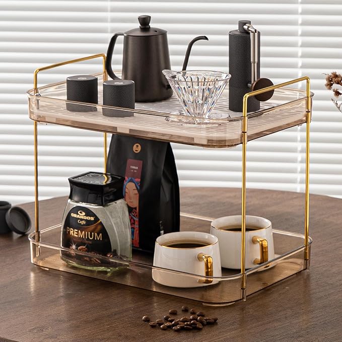 Seoneiro Whiskey Tray, Glass Cup Rack, Mug Holder, Coffee Cup Organizer - Image 7