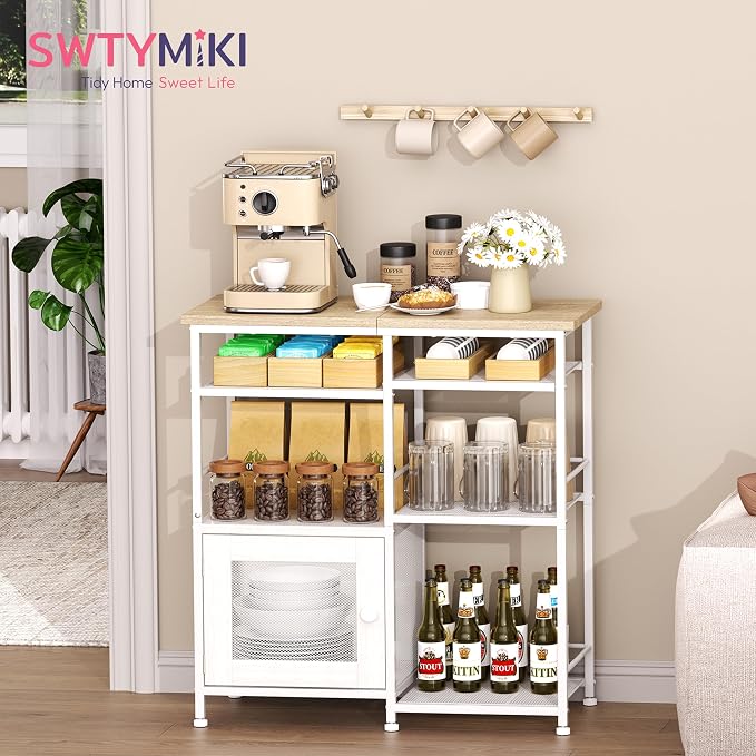 SWTYMIKI Coffee Bar Cabinet Station - Image 7