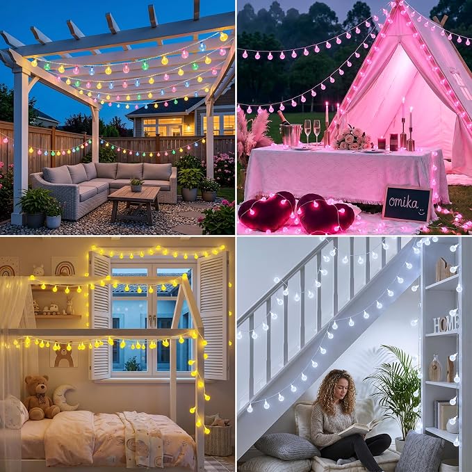 OMIKA Smart Color Changing String Lights USB Powered, 33FT 60LED APP Control - Image 7