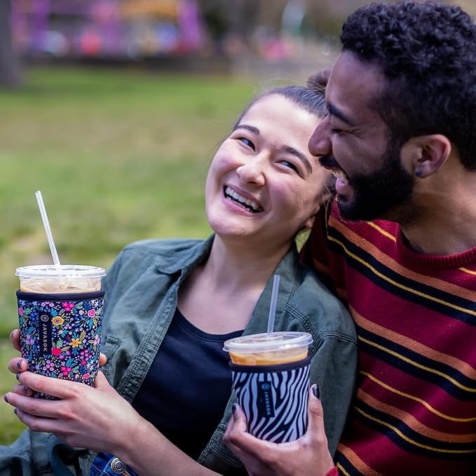 Sok It JavaSok Iced Coffee & Cold Soda Insulated Neoprene Cup Sleeve - Image 7