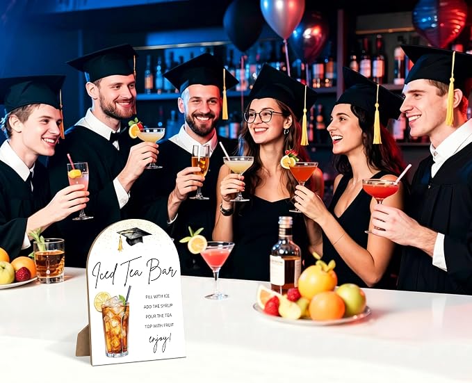 Graduation Iced Tea Bar Sign - Image 6