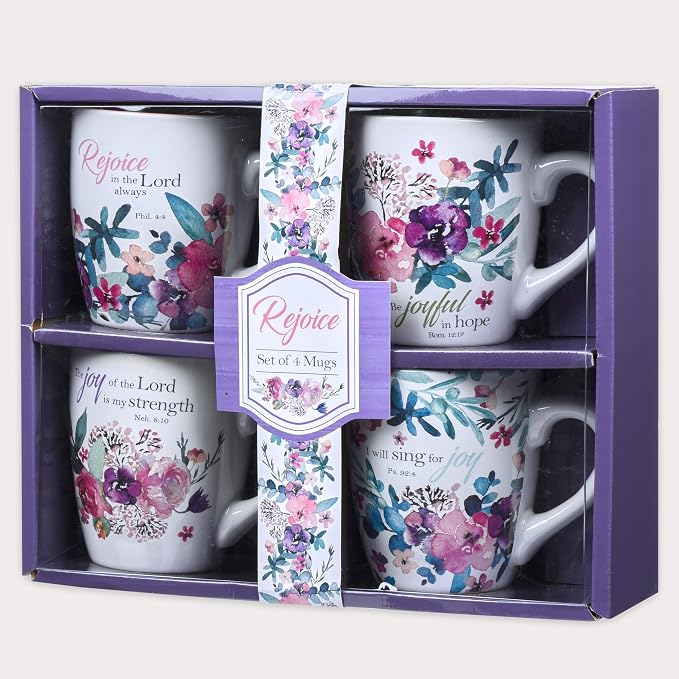 Christian Art Gifts Ceramic Coffee or Tea Mug Set - Image 6