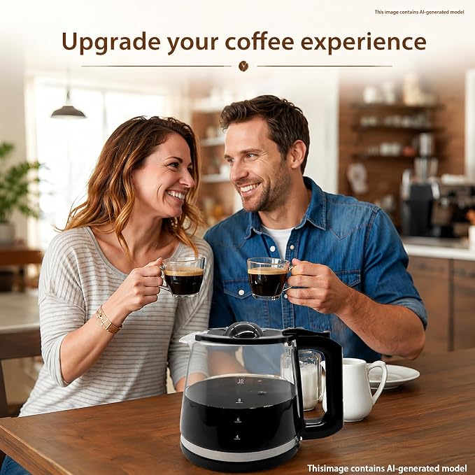 12 Cup Coffee Pot replacement Compatible Mr. Coffee replacement pot, Fit RF - Image 6