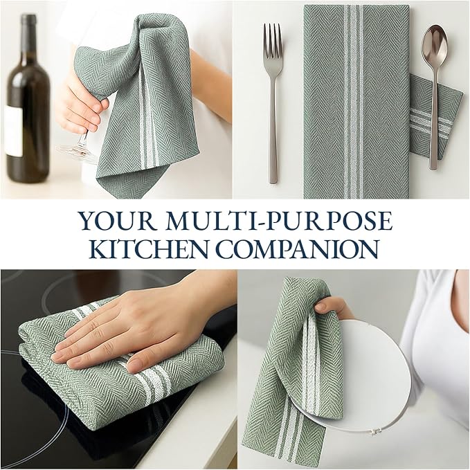LANE LINEN Kitchen Towels Set - Image 8