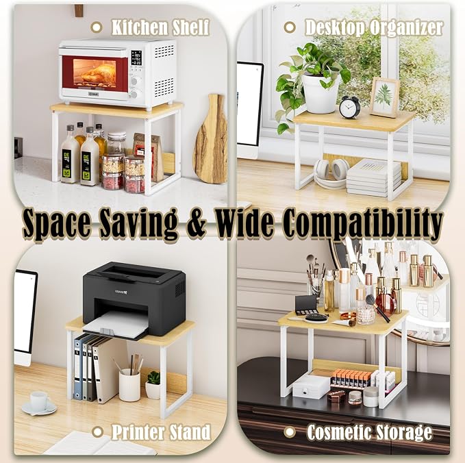 MARTY Kitchen Countertop Organizer Cabinet Shelf, 17x12.4 Large Spice Racks - Image 7