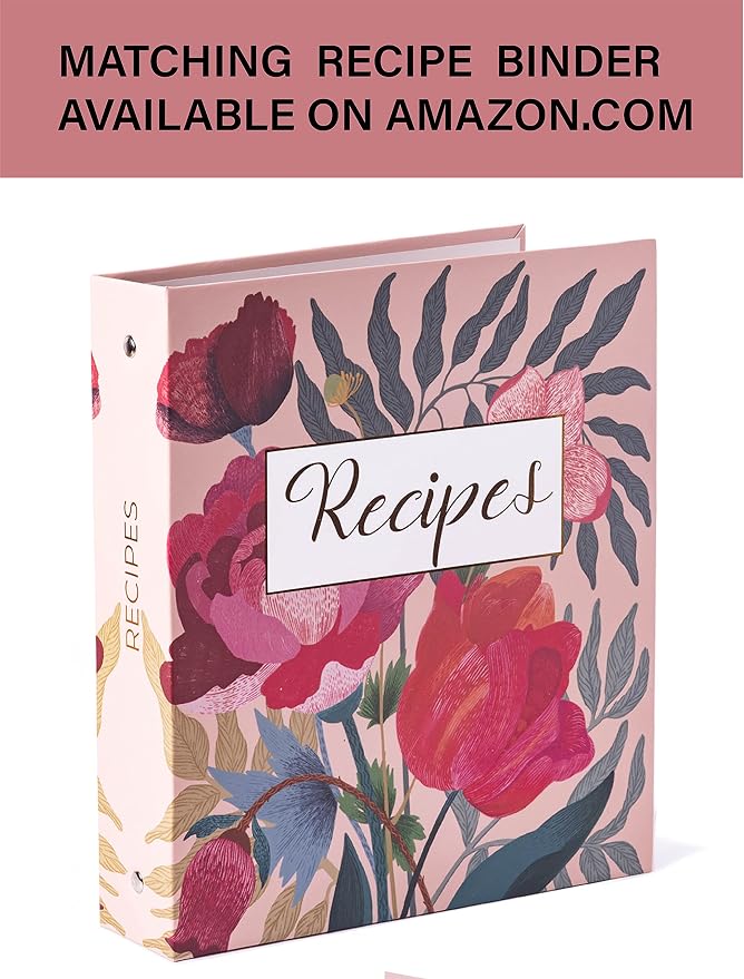 Heart&Berry Roses Recipe Cards 4x6 Double Sided - Image 6