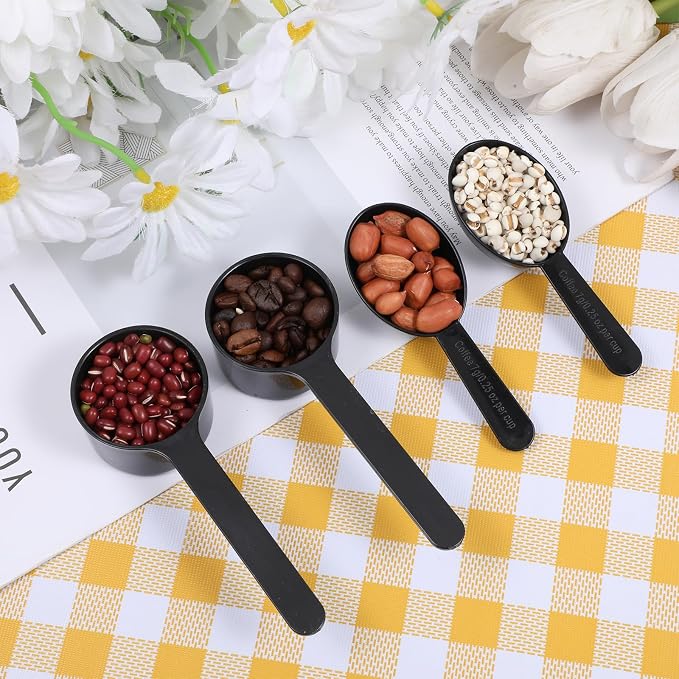Plastic Coffee Measuring Spoon, 5 Pack Small Scoops - Image 7