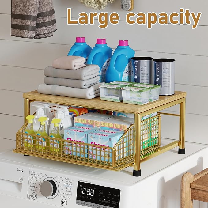 Funecy Coffee Pod Drawer Holder, Coffee Machine Storage Rack, Home Kitchen - Image 9
