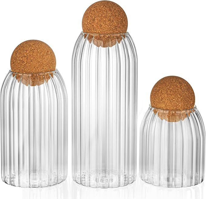 Glass Jar Set of 3 - Image 9
