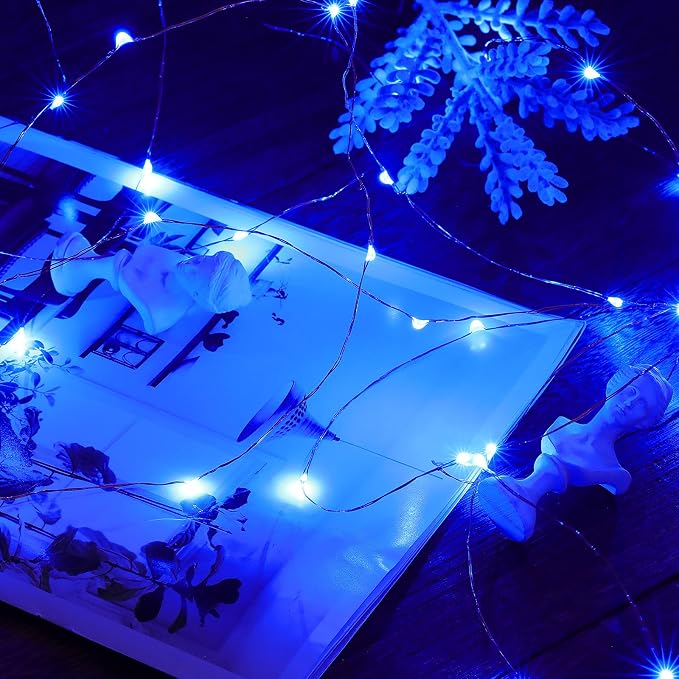 Ariceleo Led Fairy Lights Battery Operated, 1 Pack Mini Battery Powered Copper - Image 7