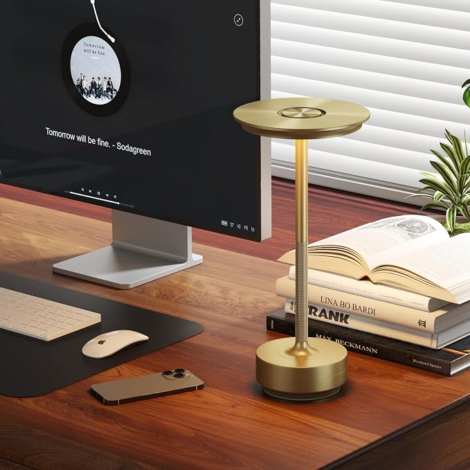Cordless Rechargeable Table Lamp, LED Portable Touch Battery Table Lights - Image 9