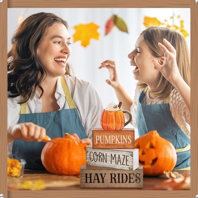 Lineshading 4 Pcs Fall Decorations - Image 6