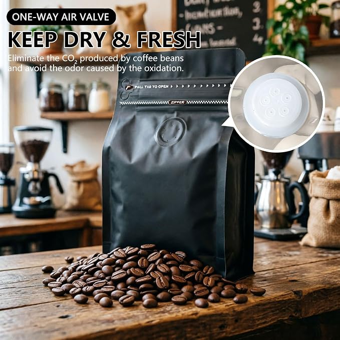 50pcs Coffee Bags with Valve - Image 7