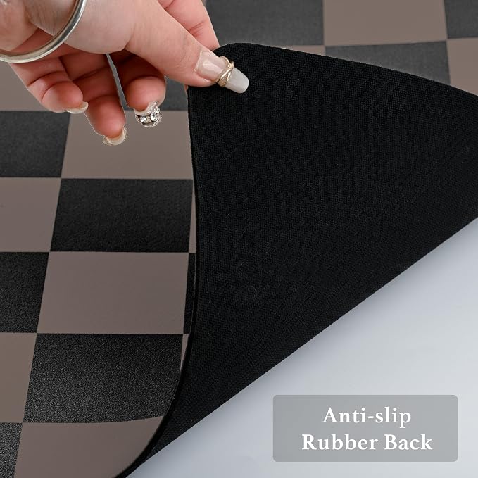 Ohocut Checkered Dish Drying Mat - Image 7