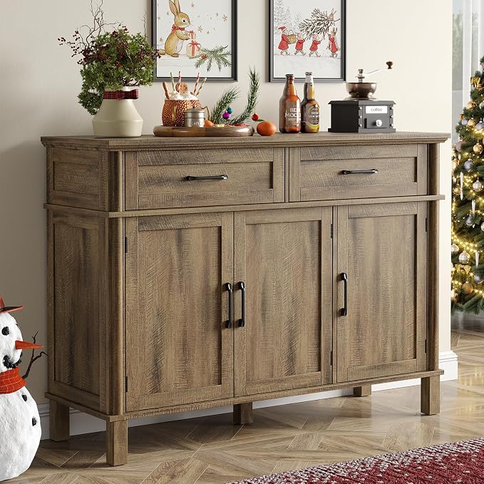 48 Inch Sideboard Buffet Cabinet - Image 8