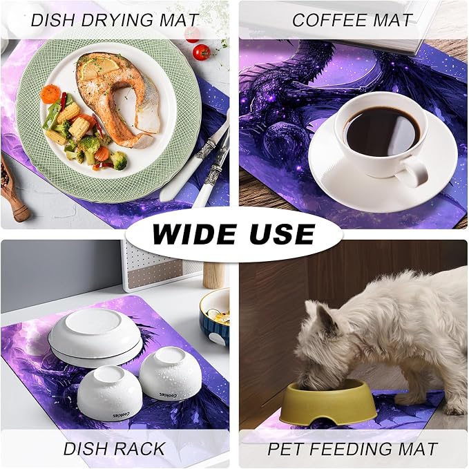Coffee Mat, Coffee Bar Accessories Fit Under Coffee Maker Espresso Machine - Image 7