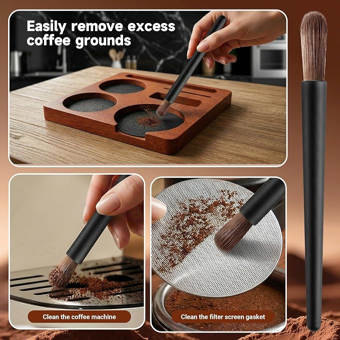 7 PCS Espresso Accessories Kit, 51mm Dual Head Coffee Distributor, Espresso - Image 8