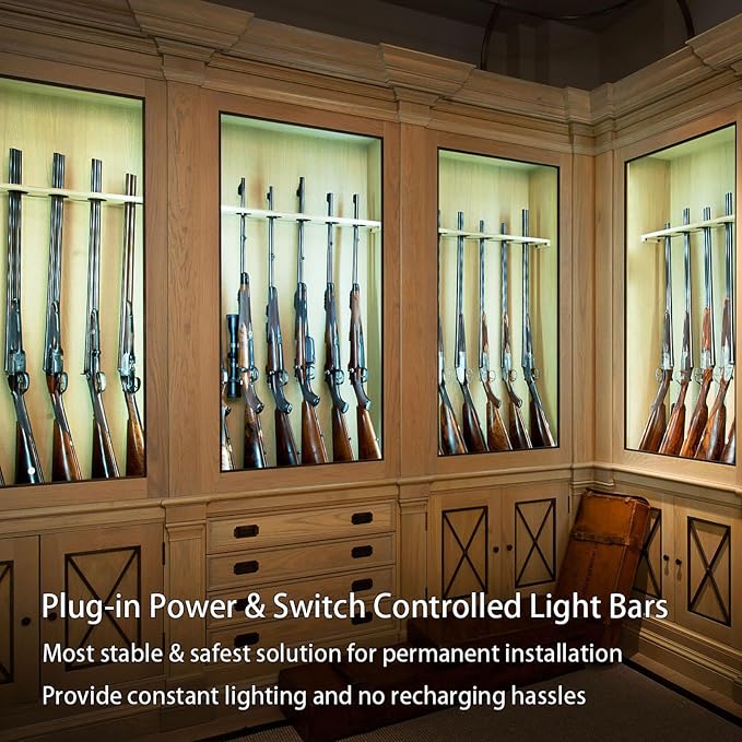 Under Cabinet Lights, Plug in, Seamlessly Linkable 12 Inch, 6 - Image 8