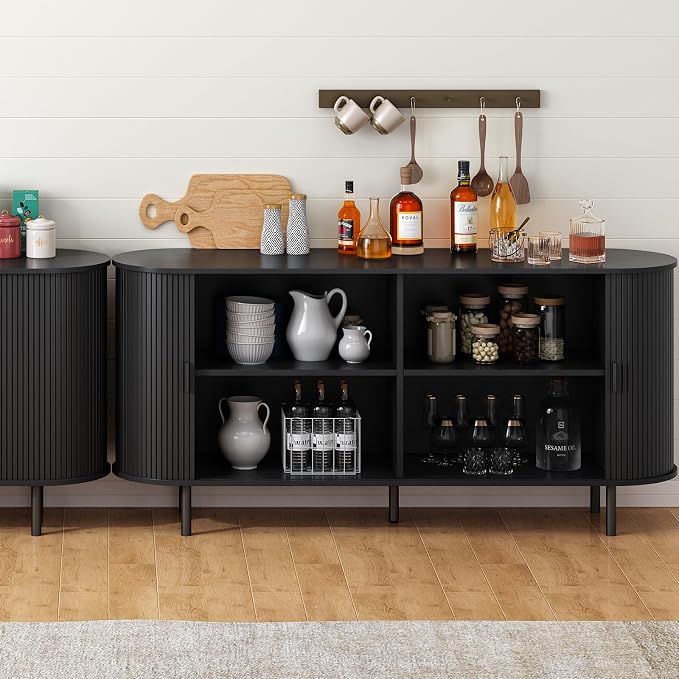 ONBRILL 63" Sideboard Buffet Cabinet - Image 8