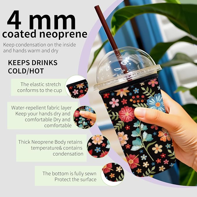 Reusable Neoprene Insulator Sleeve - Image 5