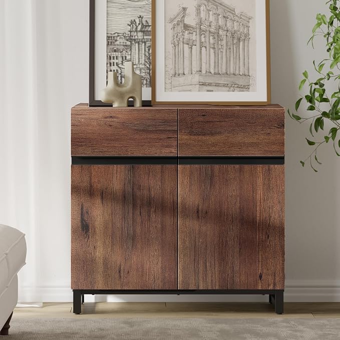 WAMPAT Sideboard Buffet Cabinets, Modern Sideboard - Image 10
