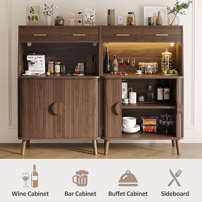 Decofy 47.2" Sideboard Buffet Cabinet - Image 9
