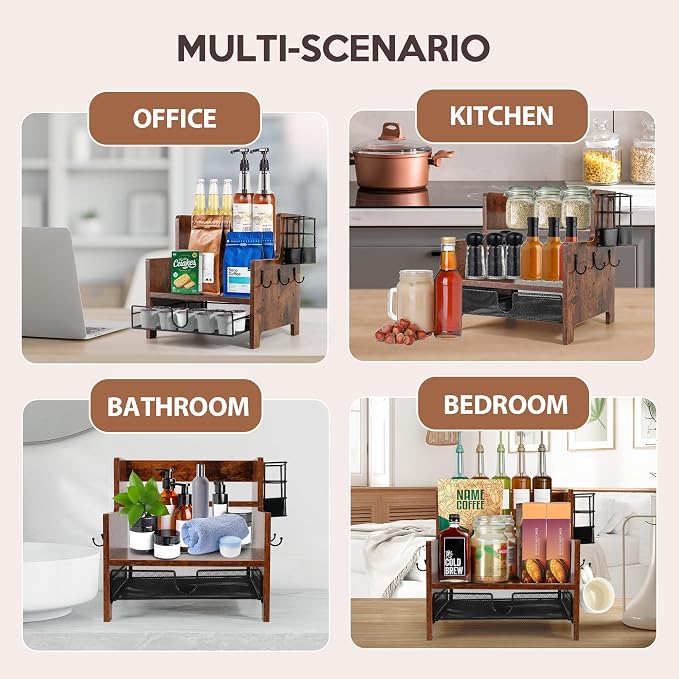 3-Tier Coffee Station Organizer - Image 7
