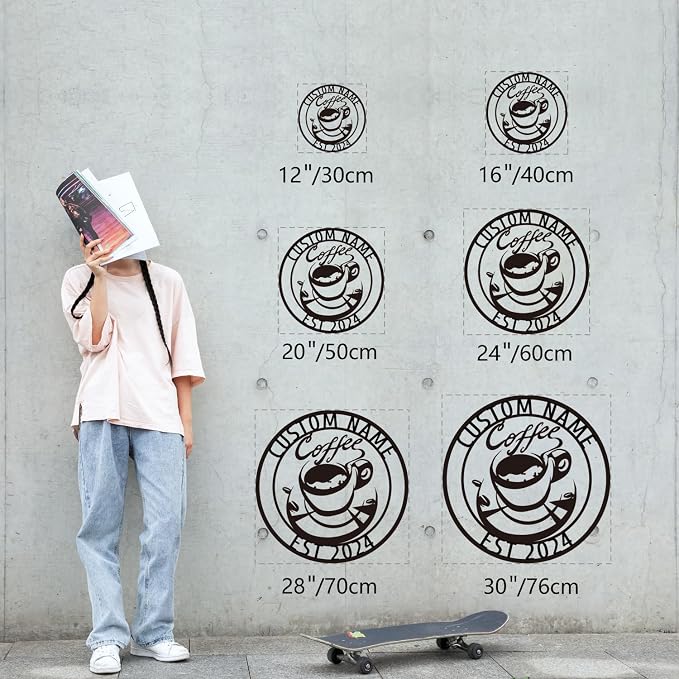 Custom Metal Sign, Coffee Sign Metal, Coffee Bar Sign - Image 6