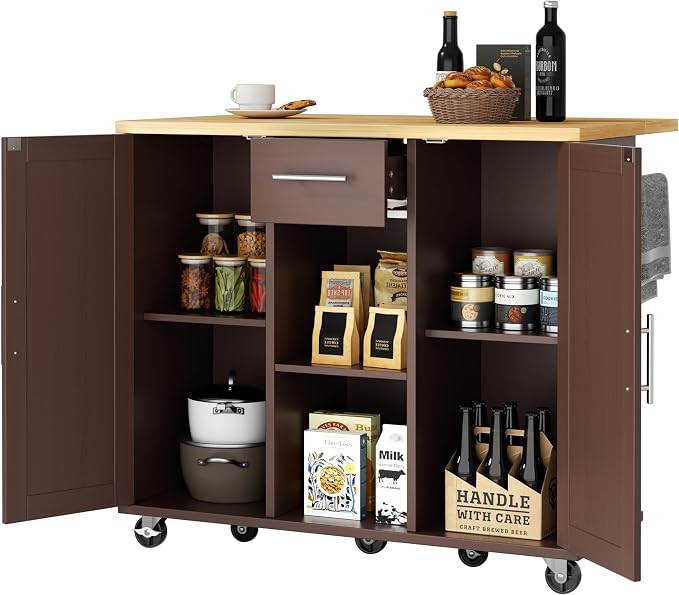 JY QAQA 42" Kitchen Island - Image 9