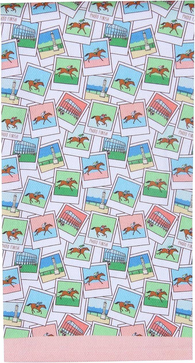 Barrel Down South Derby Horse Racing Tea Towels by BarrelDownSouth