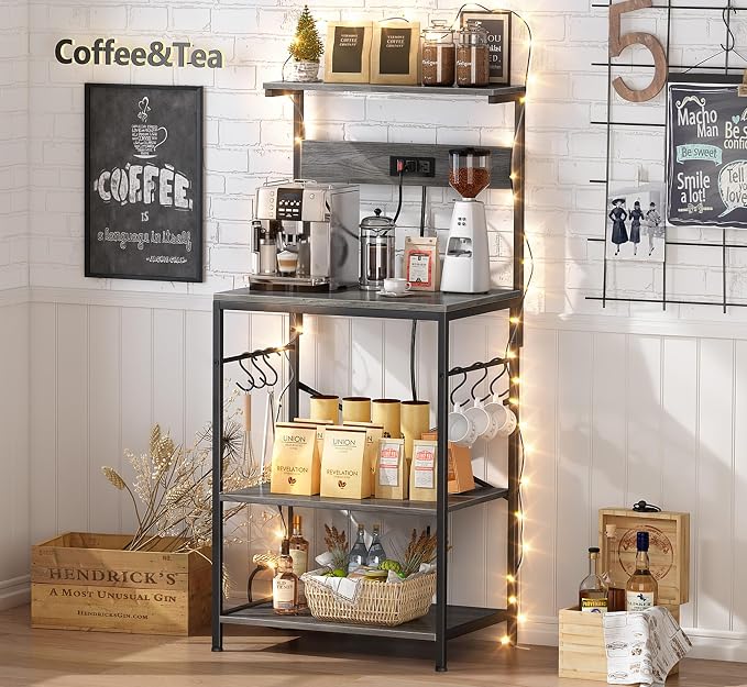 SUPERJARE Kitchen Bakers Rack - Image 9