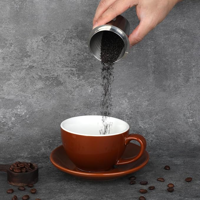 Coffee Dosing Cup 58mm, Stainless Steel Dosing Cup Compatible - Image 7