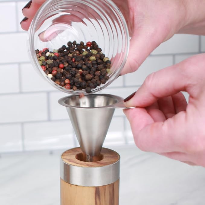RSVP International Endurance Collection Kitchen Spice Jar/Oil Bottle Funnel - Image 6