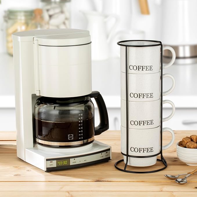 Signature Housewares Stackable Coffee Mug Tower Set - Image 7