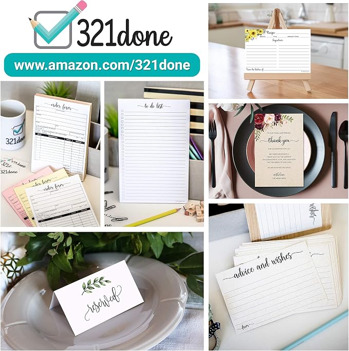 321Done Folding Recipe Cards - Image 7