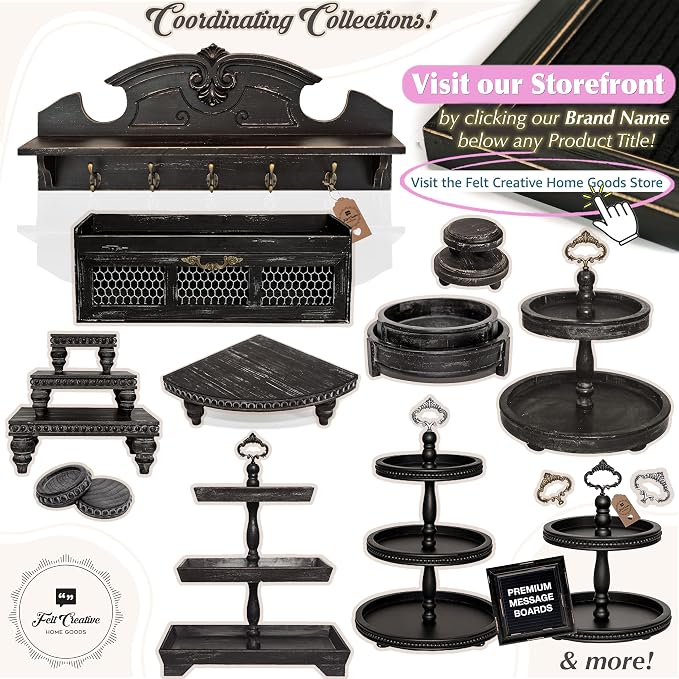 Corner Pedestal Stand Rustic Decor Riser - Image 9